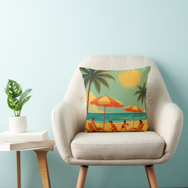 Holiday is throw pillow (Chair)