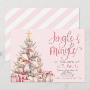 Holiday Jingle & Mingle Party Invitation