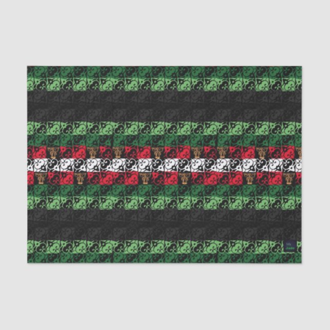 Holiday Jingle Wrapping Tissue Paper (Front)