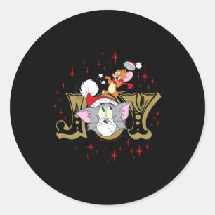 Holiday Joy  Classic Round Sticker