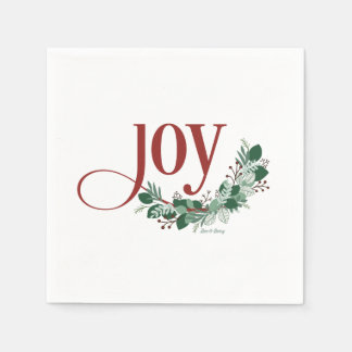 Holiday Joy Napkins