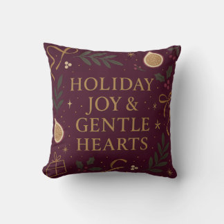 Holiday Joy Throw Pillow