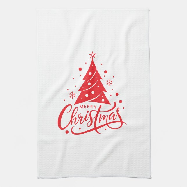 Holiday  kitchen towel (Vertical)