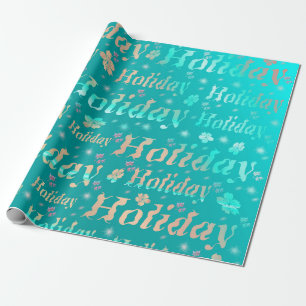 holiday, leisure, shiny, metal, scripture, gold, wrapping paper