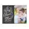 Holiday Lettering Holiday Photo Card Postcard