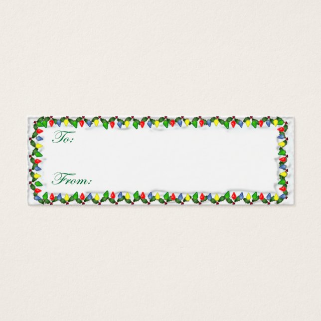 Holiday Lights Card (Front)
