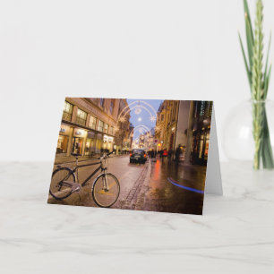 Holiday Lights in Basel, Switzerland Card