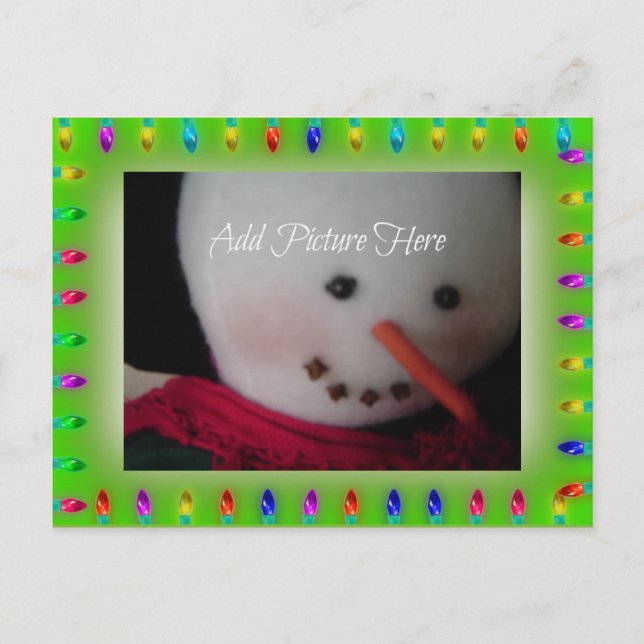 Holiday Lights Photo Card (Front)