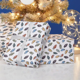 Holiday Lights Wrapping Paper