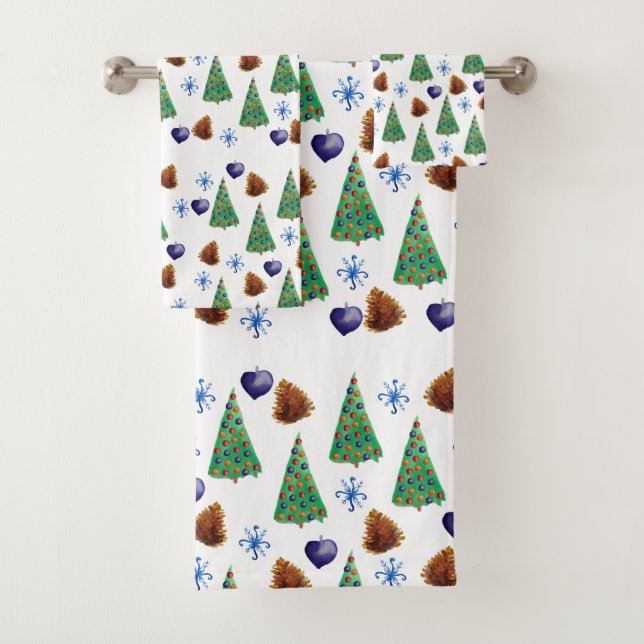 Holiday Love Bath Towel Set (Insitu)