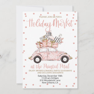 Holiday Market Invitation