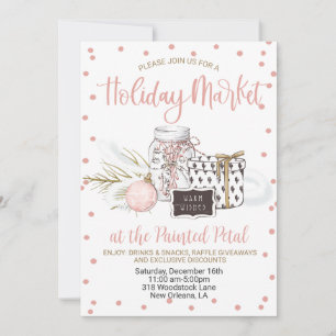 Holiday Market Invitation