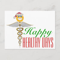 Holiday Medical - Caduceus - Postcard - SRF