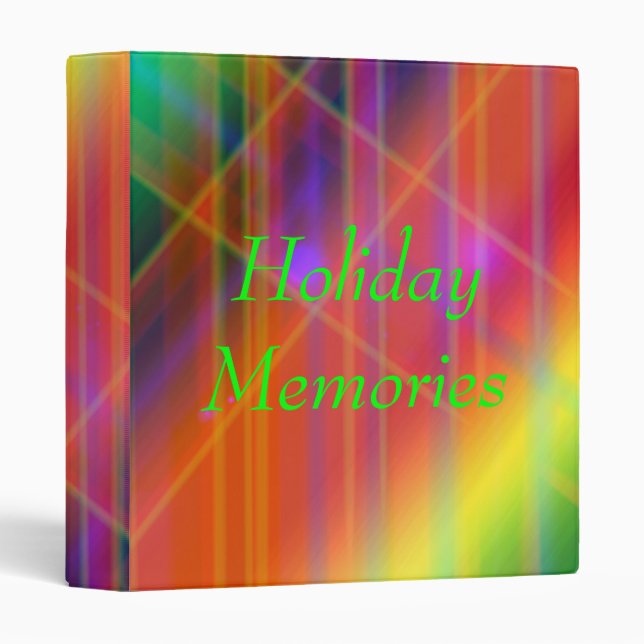 Holiday Memories Binder (Front/Spine)