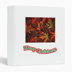 HOLIDAY MERRY CHRISTMAS BINDER