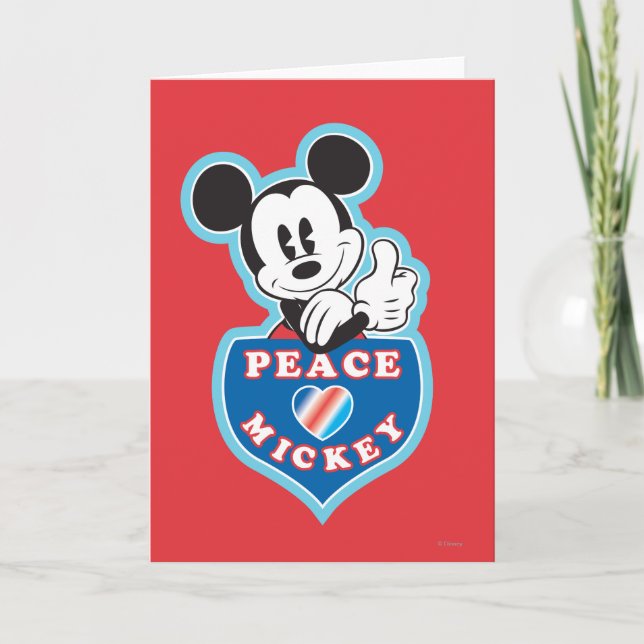 Holiday Mickey | Peace Love (Front)