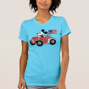 Holiday Mickey Red Convertible T-Shirt