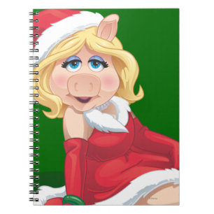 Holiday Miss Piggy 2 Notebook