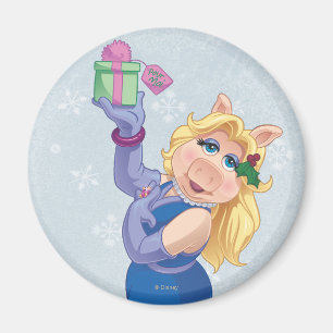 Holiday Miss Piggy Magnet