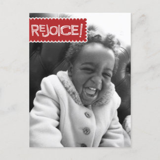 Holiday Mistletoe Photo Postcard