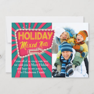 Holiday Mixed Nuts Card