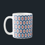 Holiday Modern Geometric Pattern Coffee Mug<br><div class="desc">You can find additional coordinating items in our "Hanukkah Gifts and a Menorah" collection.</div>