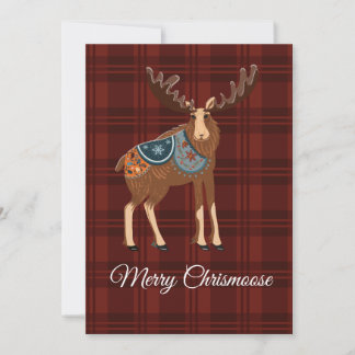 Holiday Moose Card