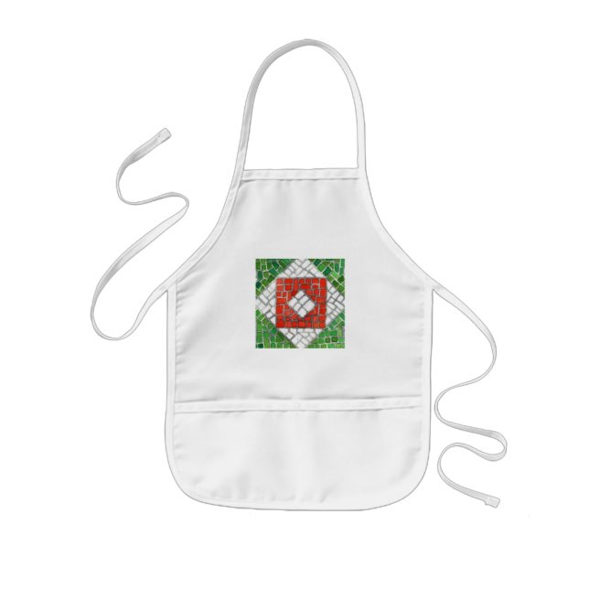 HOLIDAY MOSAIC Kids' Apron (Front)