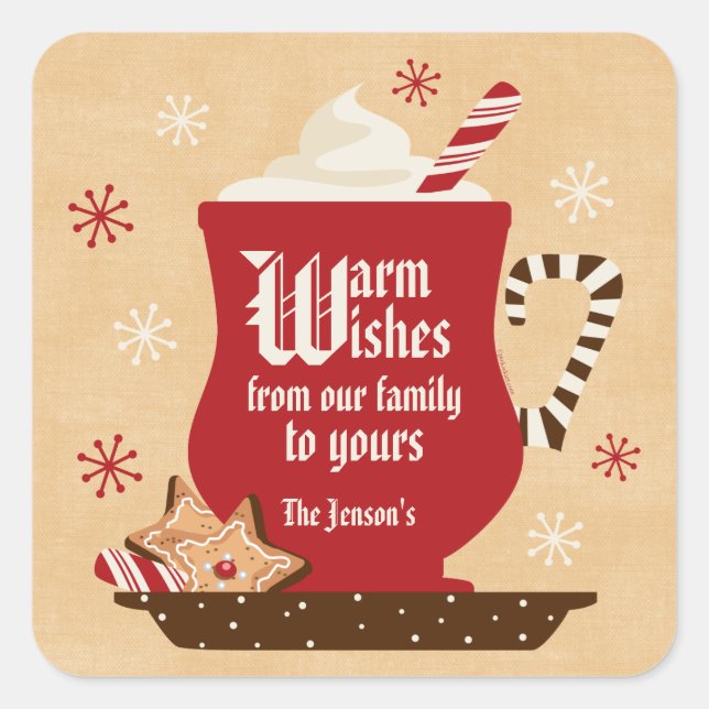 Holiday Mug Sticker (Front)