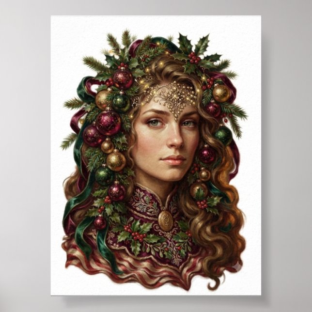 Holiday Muse Poster (Front)