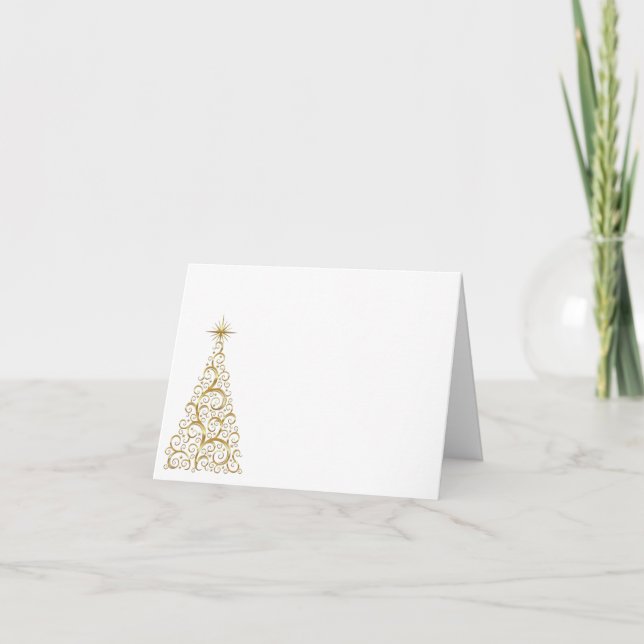 Holiday Name Place Card (Front)