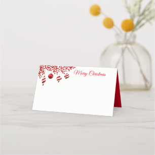 Holiday Name Place Card