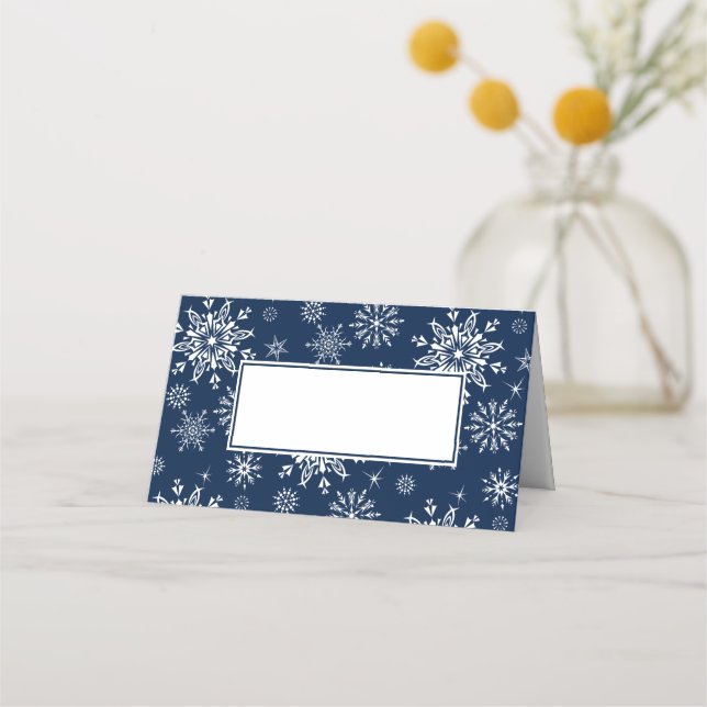 Holiday Name Place Cards (Front)