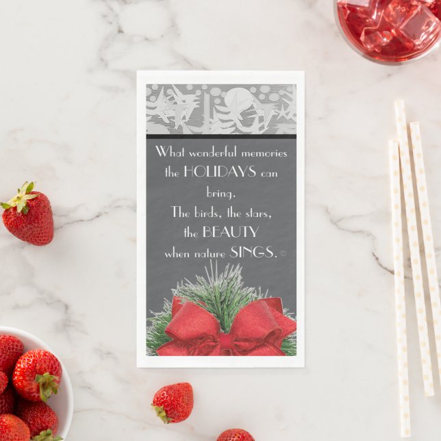 HOLIDAY  NAPKIN (Insitu)