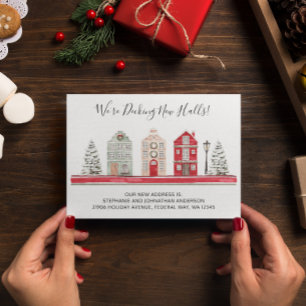 Holiday New Home Moving Announcement