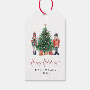 Holiday Nutcracker Gift Tags