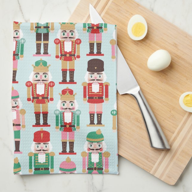 Holiday Nutcracker Hand Towel (Quarter Fold)