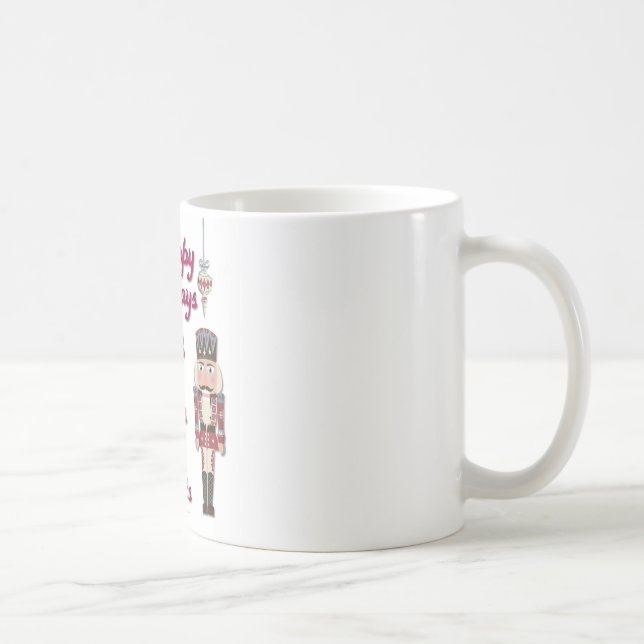 Holiday Nutcracker Lets Go Nuts Coffee Mug (Right)