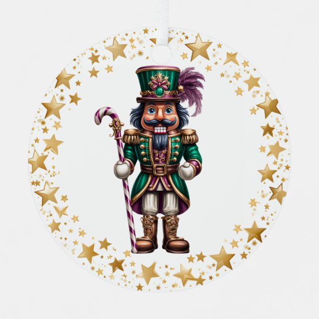 Holiday Nutcracker Ornament (Front)