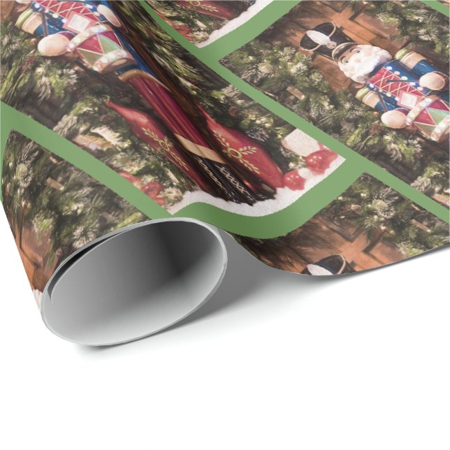 Holiday Nutcracker Wrapping Paper (Roll Corner)