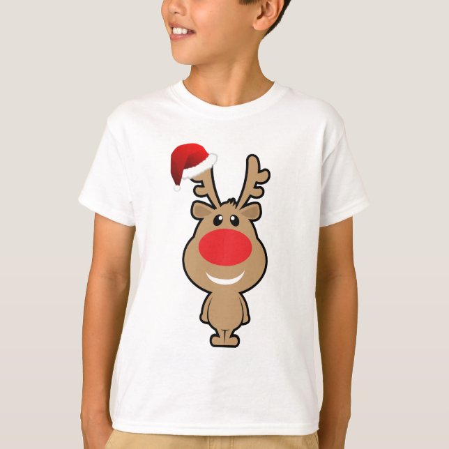 Holiday of funny Christmas santa T-Shirt (Front)