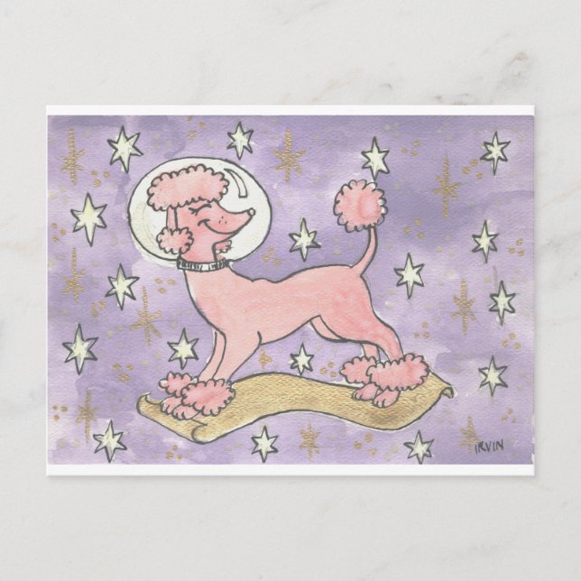 Holiday of the Cosmic Pink Poodle (Front)