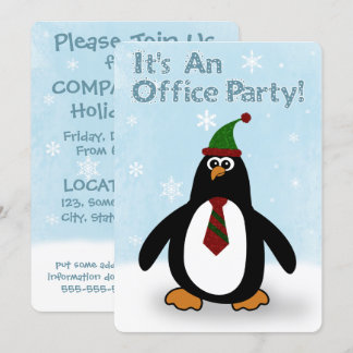 Holiday Office Party Invitations