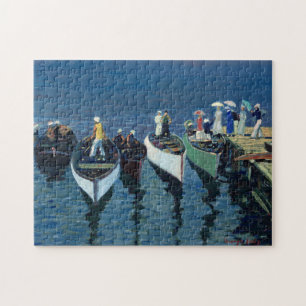 Holiday on the Hudson George Luks Jigsaw Puzzle