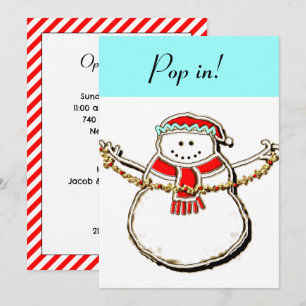 Holiday Open House invitation