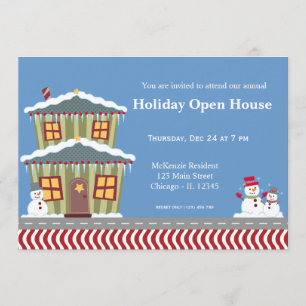 Holiday Open House Invitation