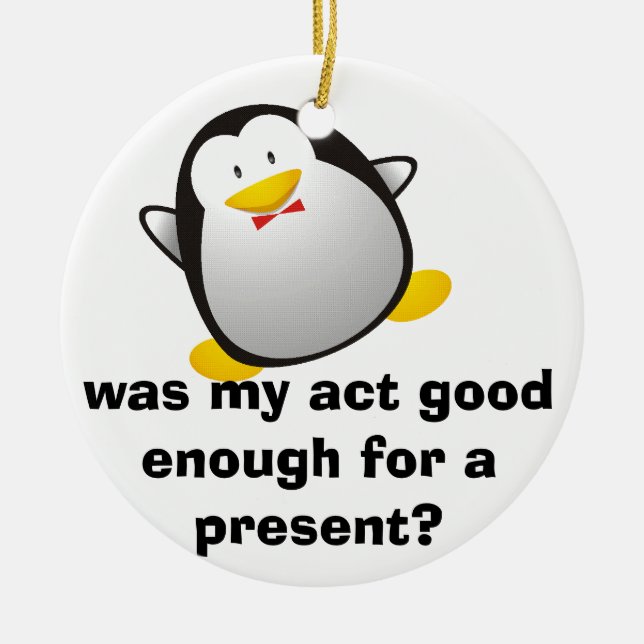 holiday ornament (Front)