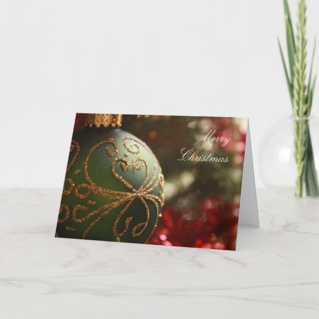 Holiday Ornament Card (Front)
