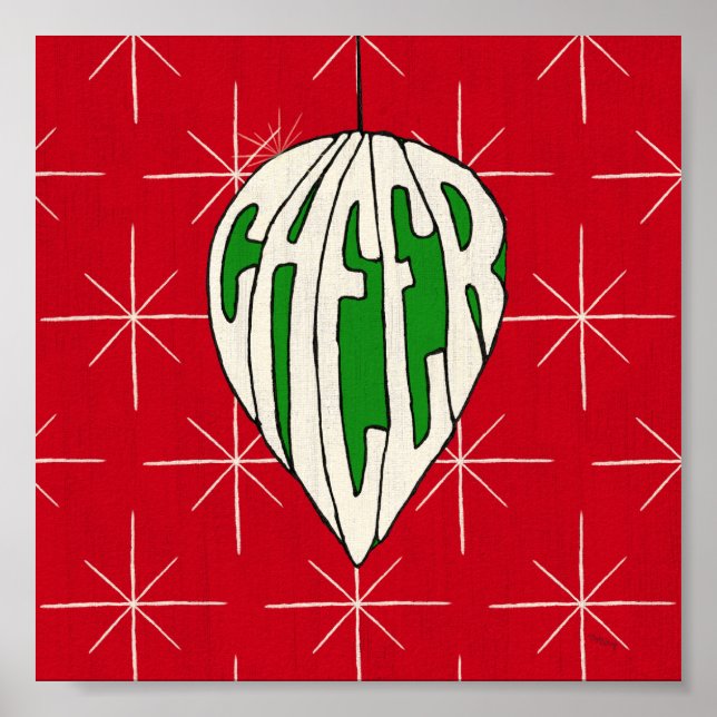 Holiday Ornament Cheer Poster (Front)