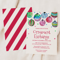 Holiday Ornament Exchange Party